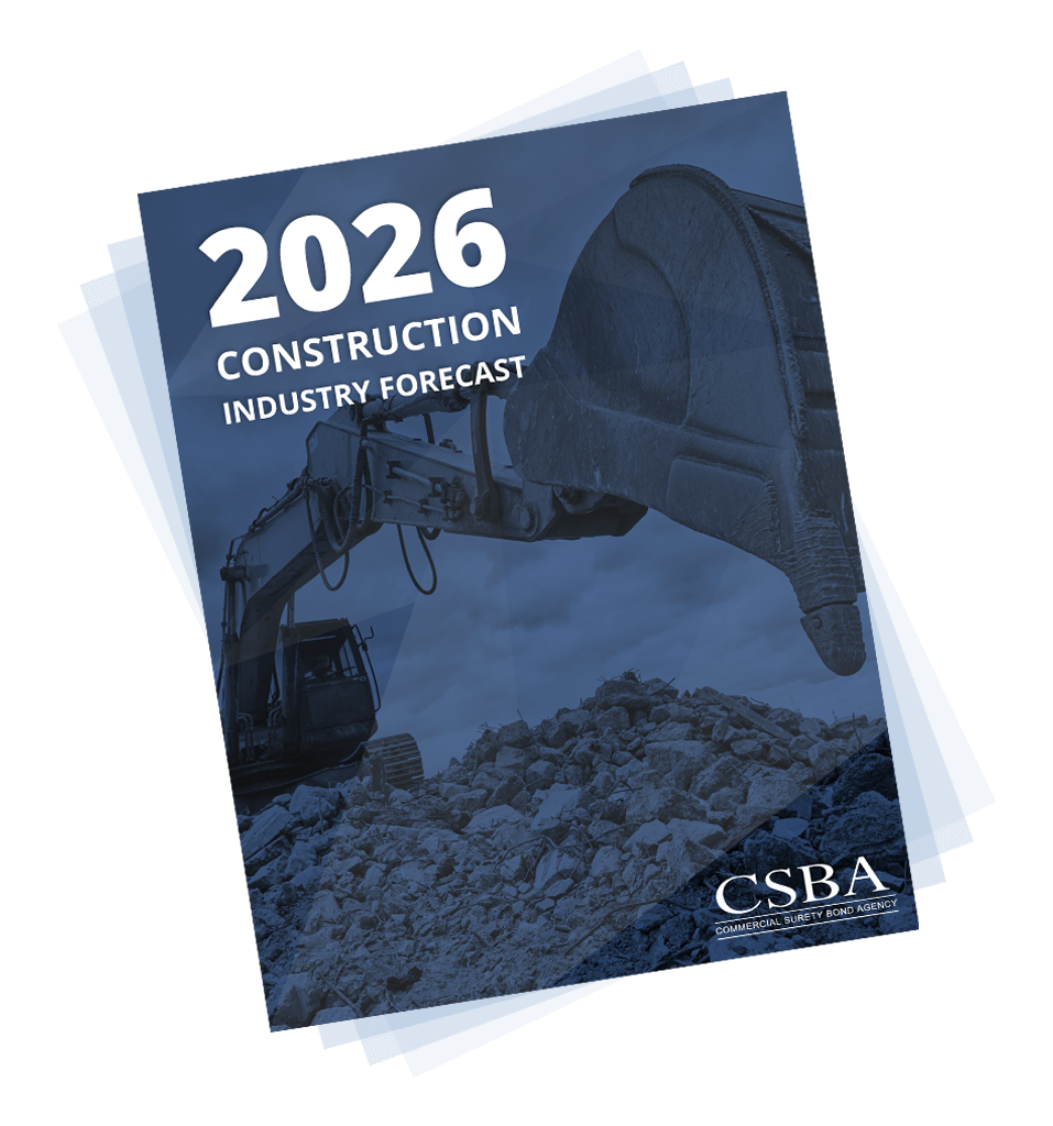 2026 Construction Industry Forecast Mockup